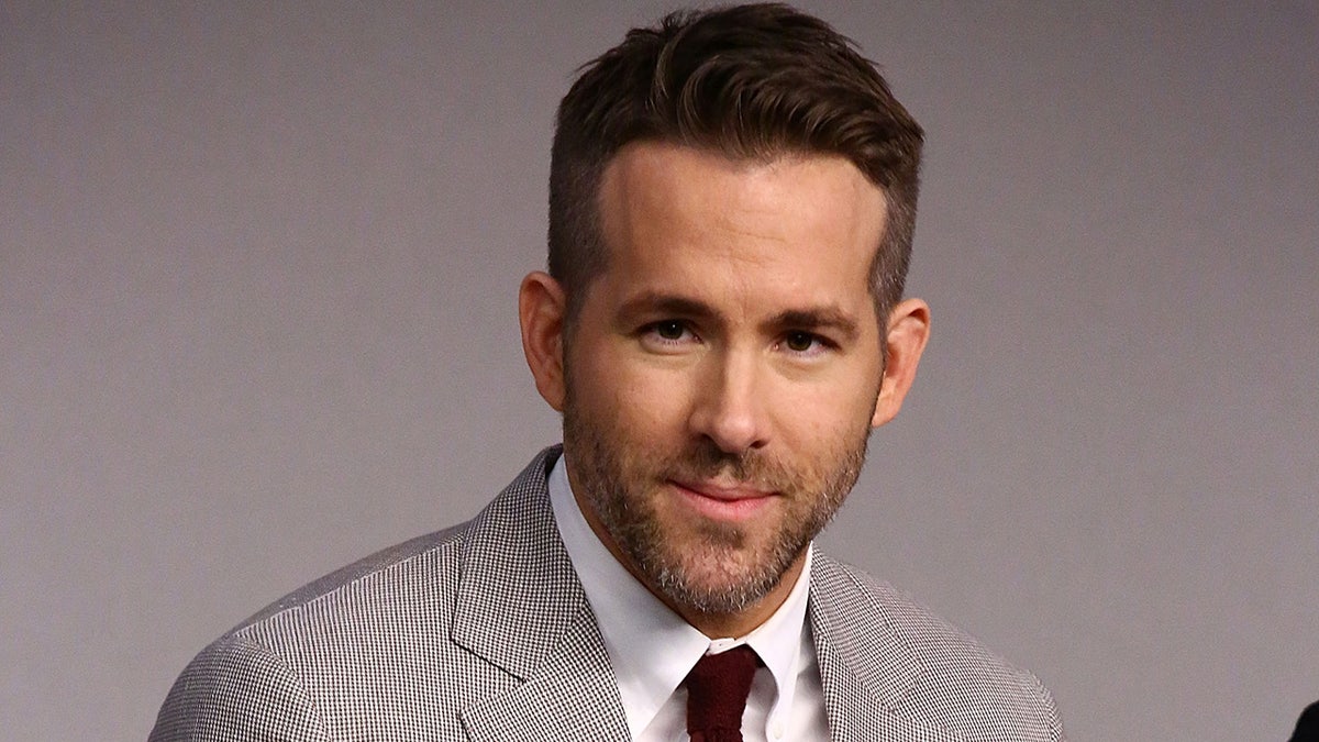 Ryan Reynolds smiling