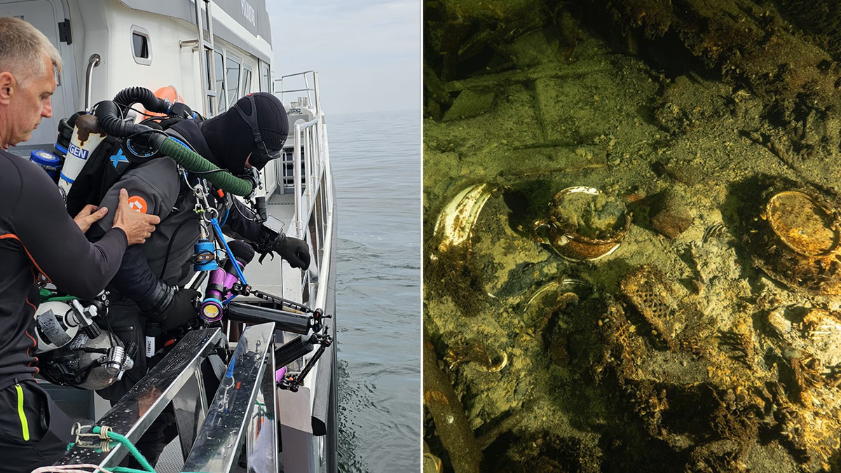 Naufragio descubierto en el Mar Báltico por buceadores polacos