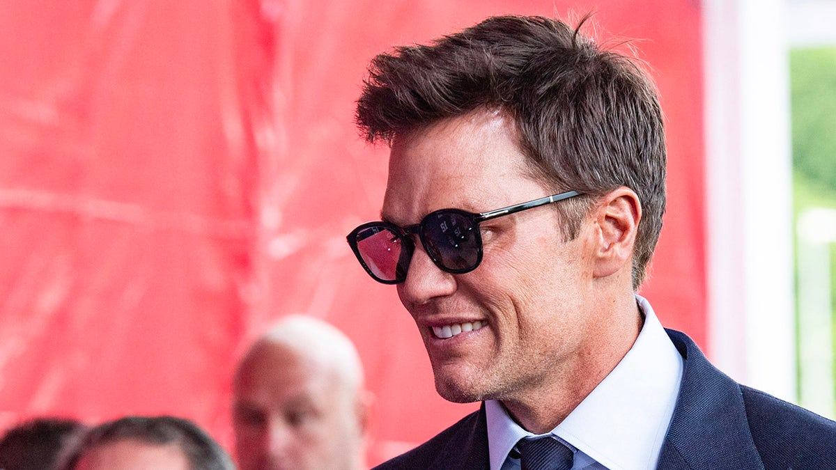 Tom Brady on the red carpet