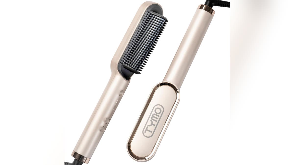 This tool combines a flat iron's power with a comb's simplicity.