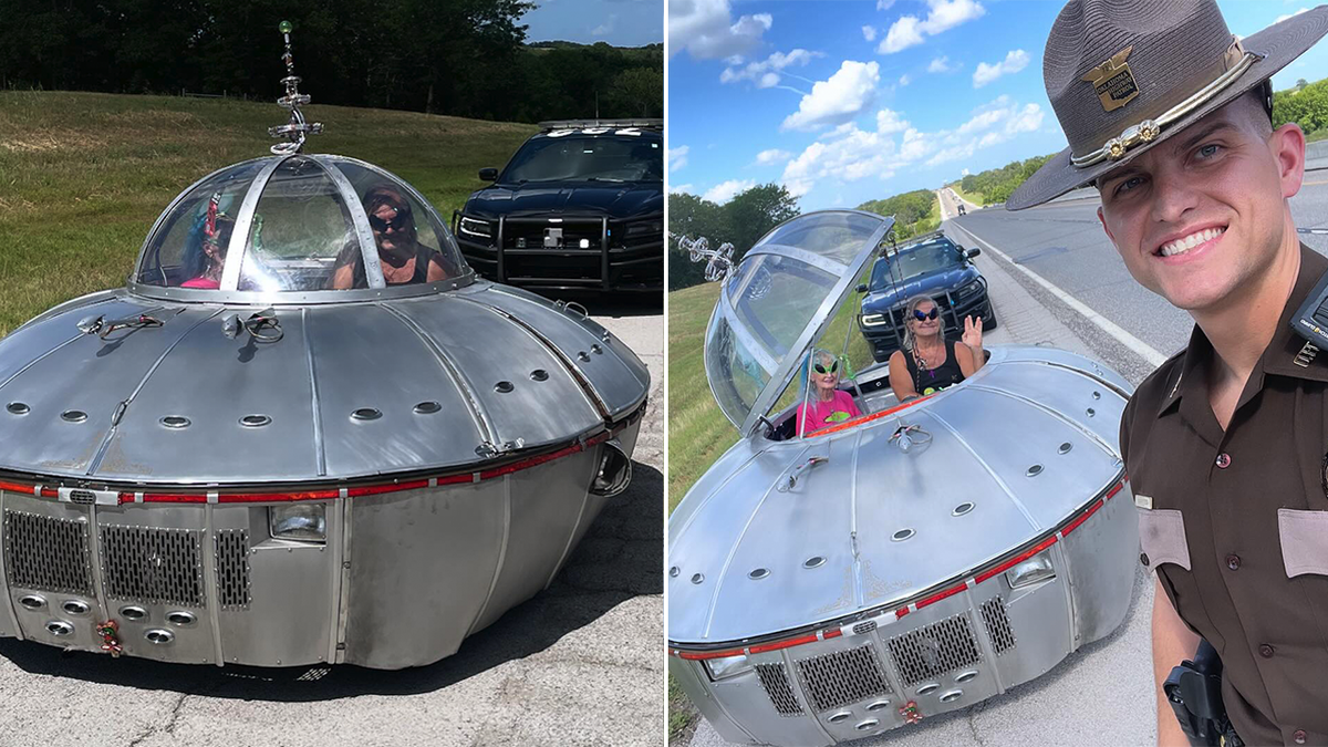 Samochód UFO zatrzymany