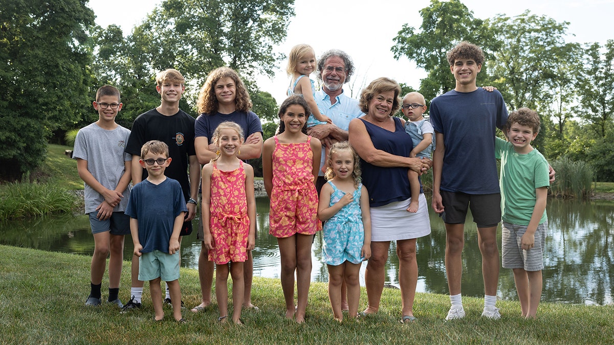 American Heritage Girls - Patti with grandkids