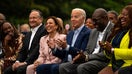 Harris claims Biden fit to continue in office, despite more than 80 documented encounters in past year