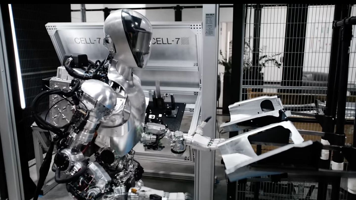 2 Humanoid robot gets to work in BMW assembly plant