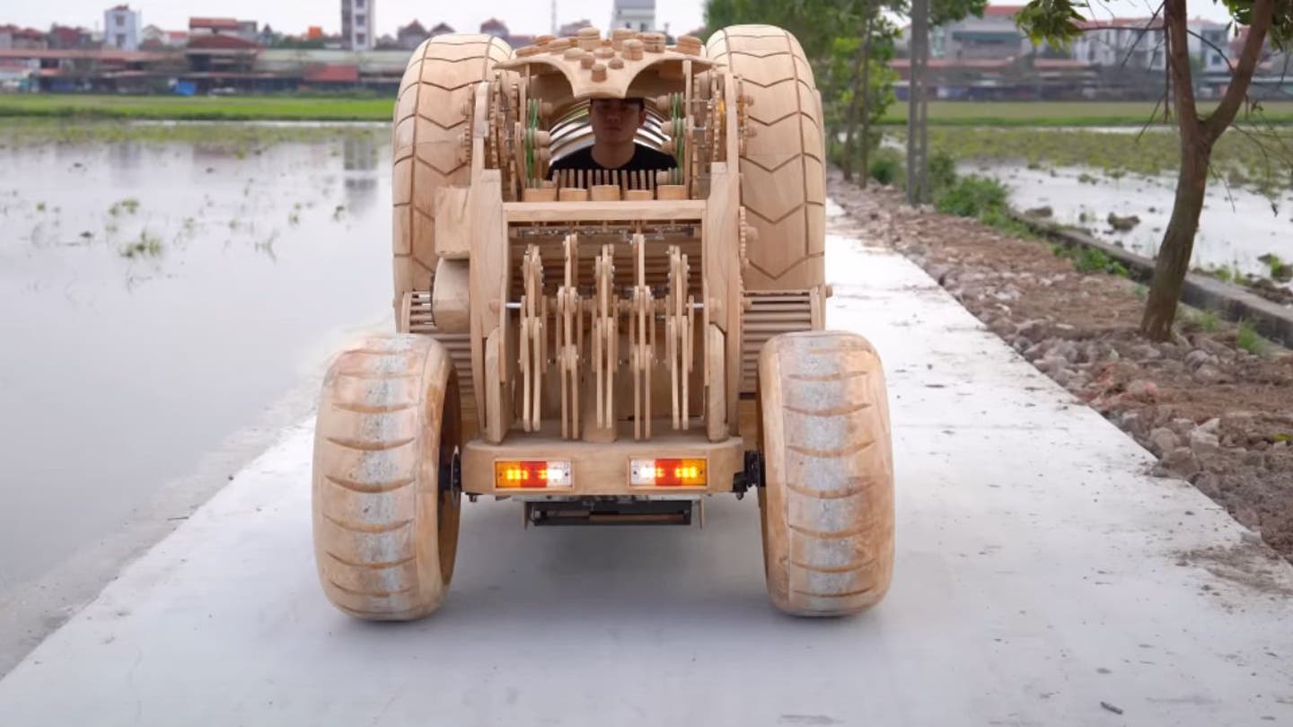 Unleashing Creativity: Meet the Wooden Time Machine Reshaping Vehicle Design