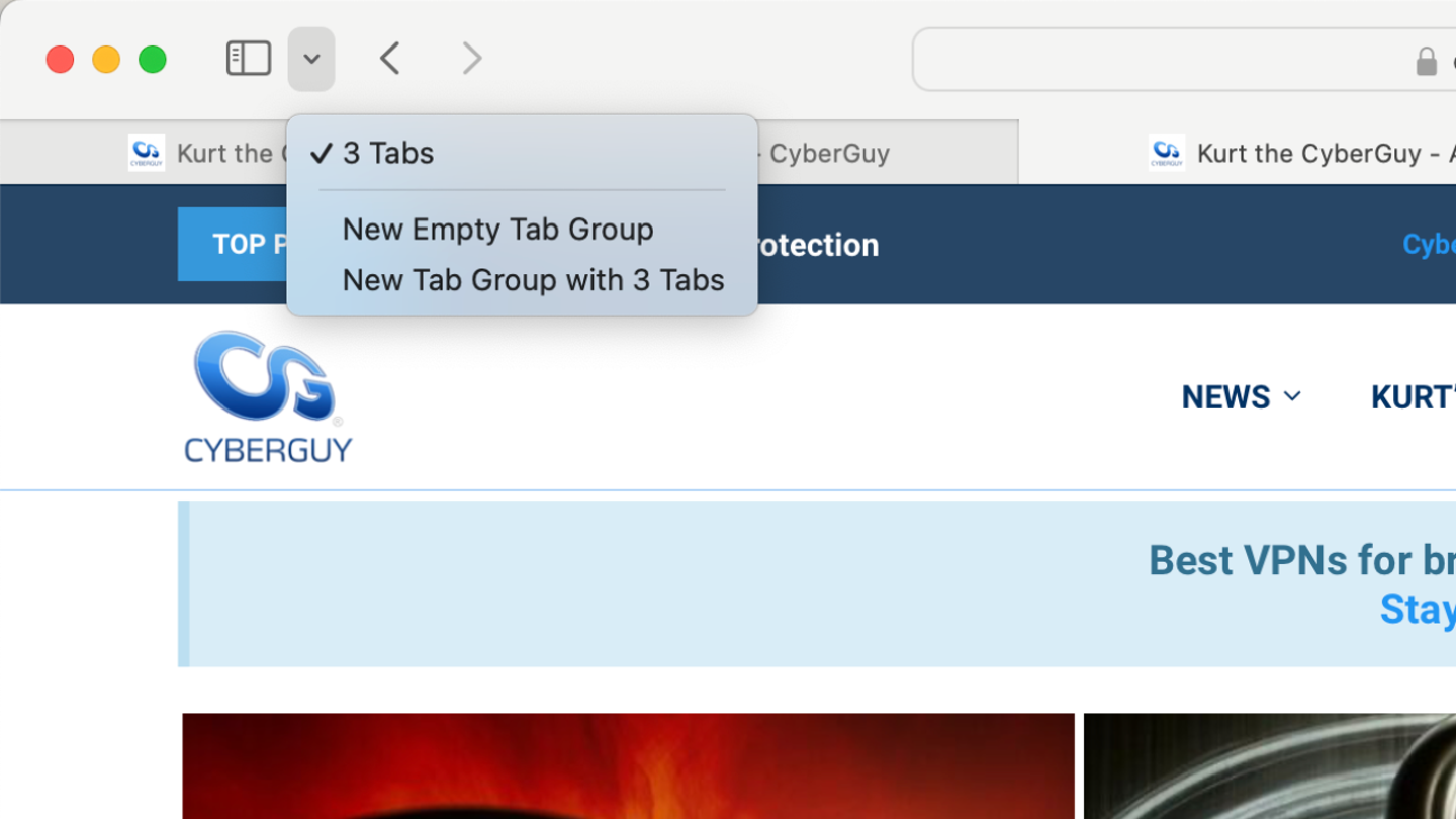 7 How to group tabs in different browsers to stop tab overload