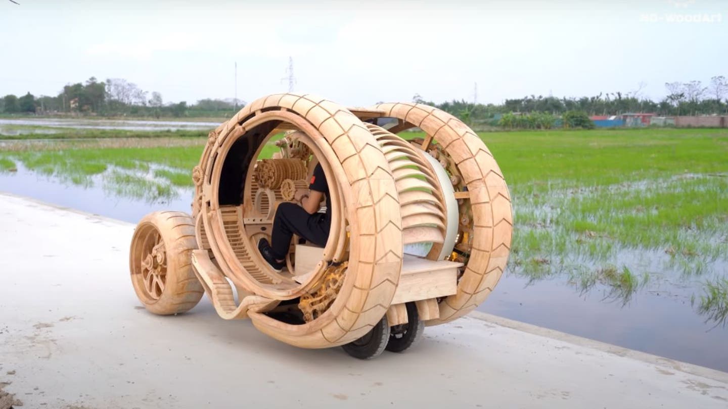 Unleashing Creativity: Meet the Wooden Time Machine Reshaping Vehicle Design