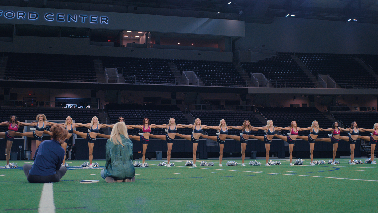 Dallas Cowboys Cheerleader Visits U.S. Troops in South Korea