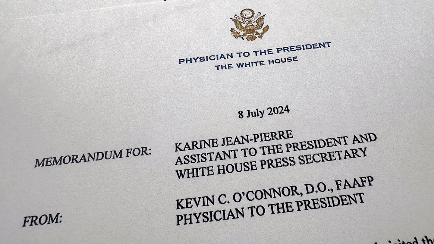 Biden's Neurological Exam Confusion: White House Clarifies Doctor's Meeting