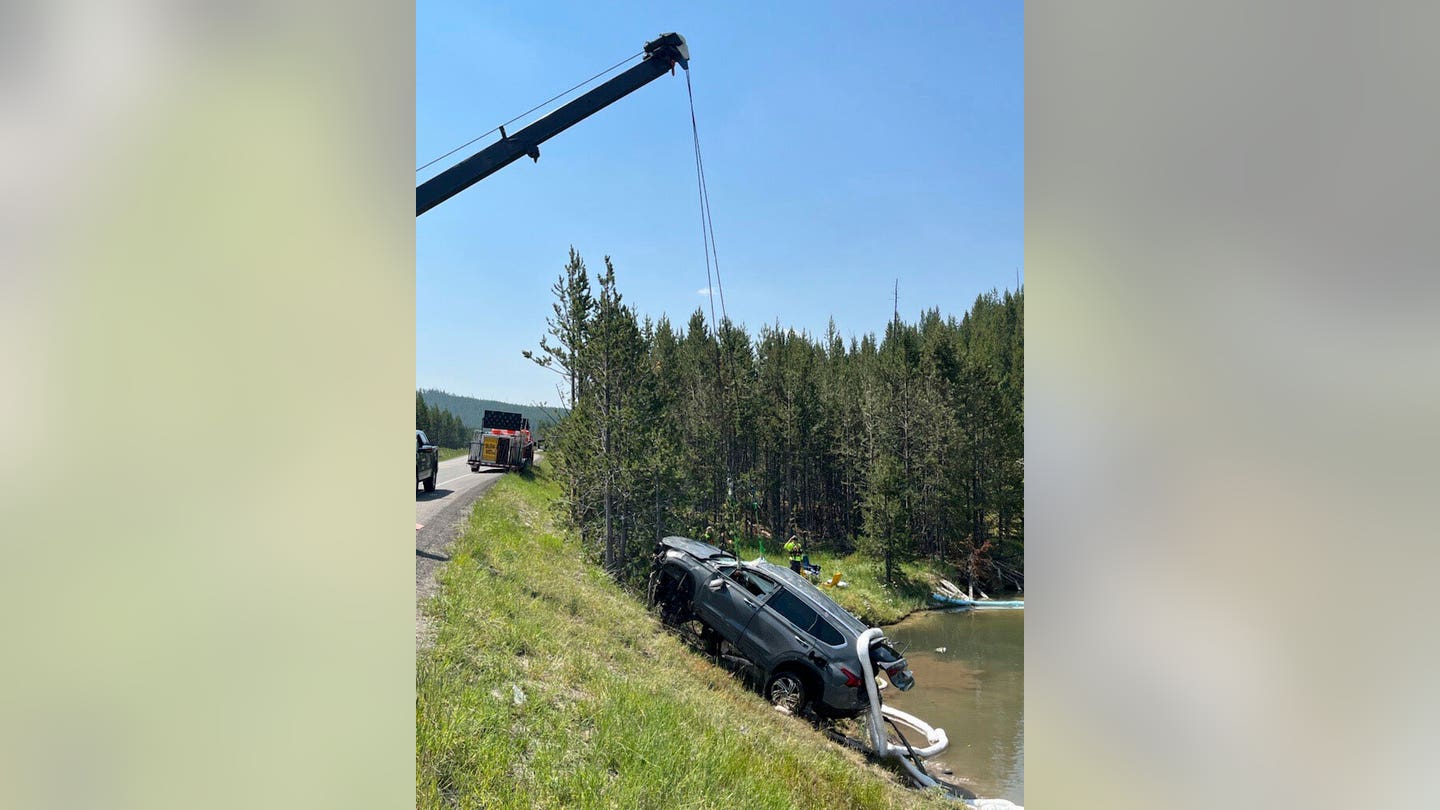 Yellowstone Geyser Mishap: SUV Plunges into Semi-Centennial Geyser