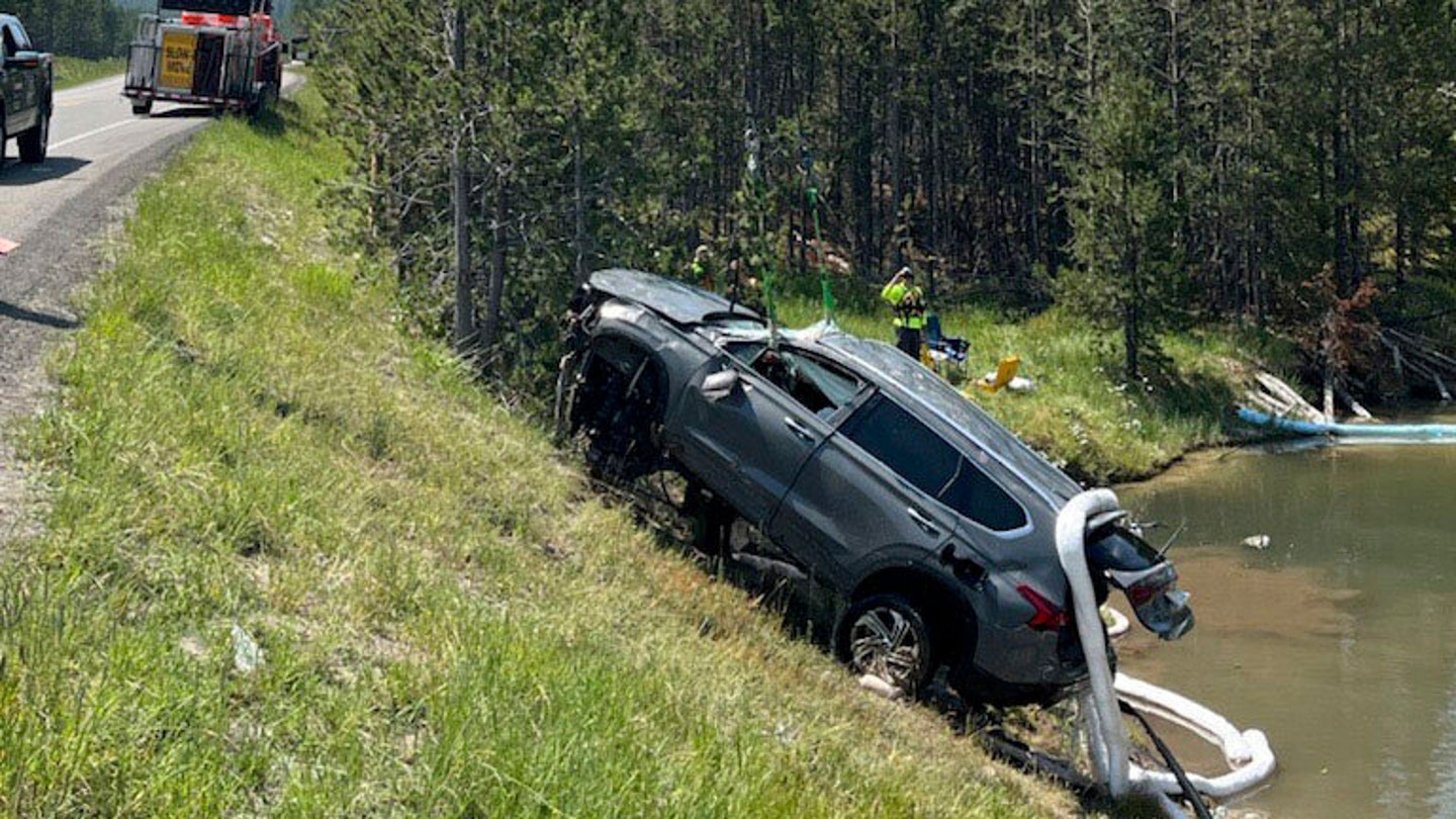 Yellowstone Geyser Mishap: SUV Plunges into Semi-Centennial Geyser