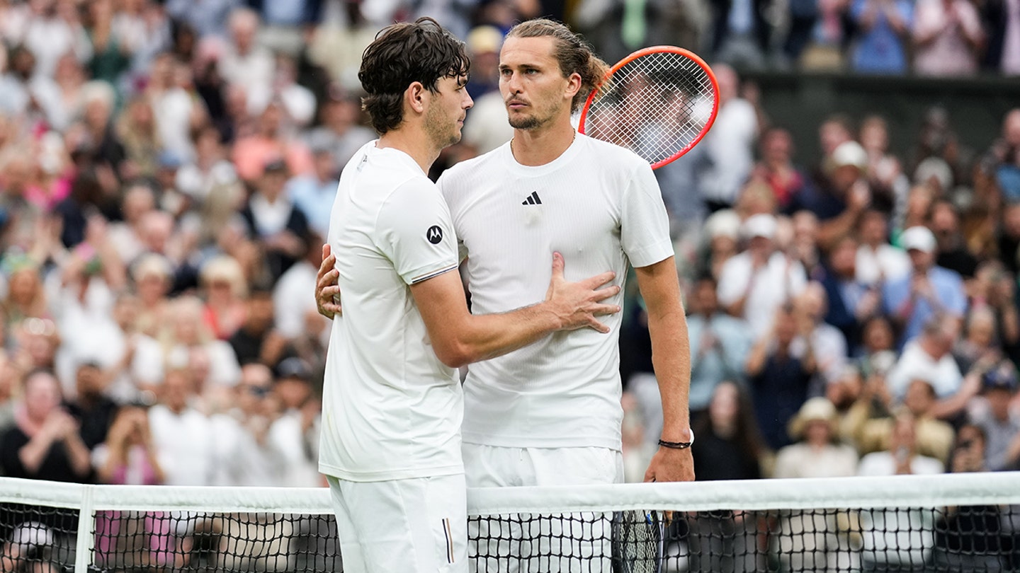 Taylor Fritz Stuns Alexander Zverev in Wimbledon Thriller After Down Two Sets