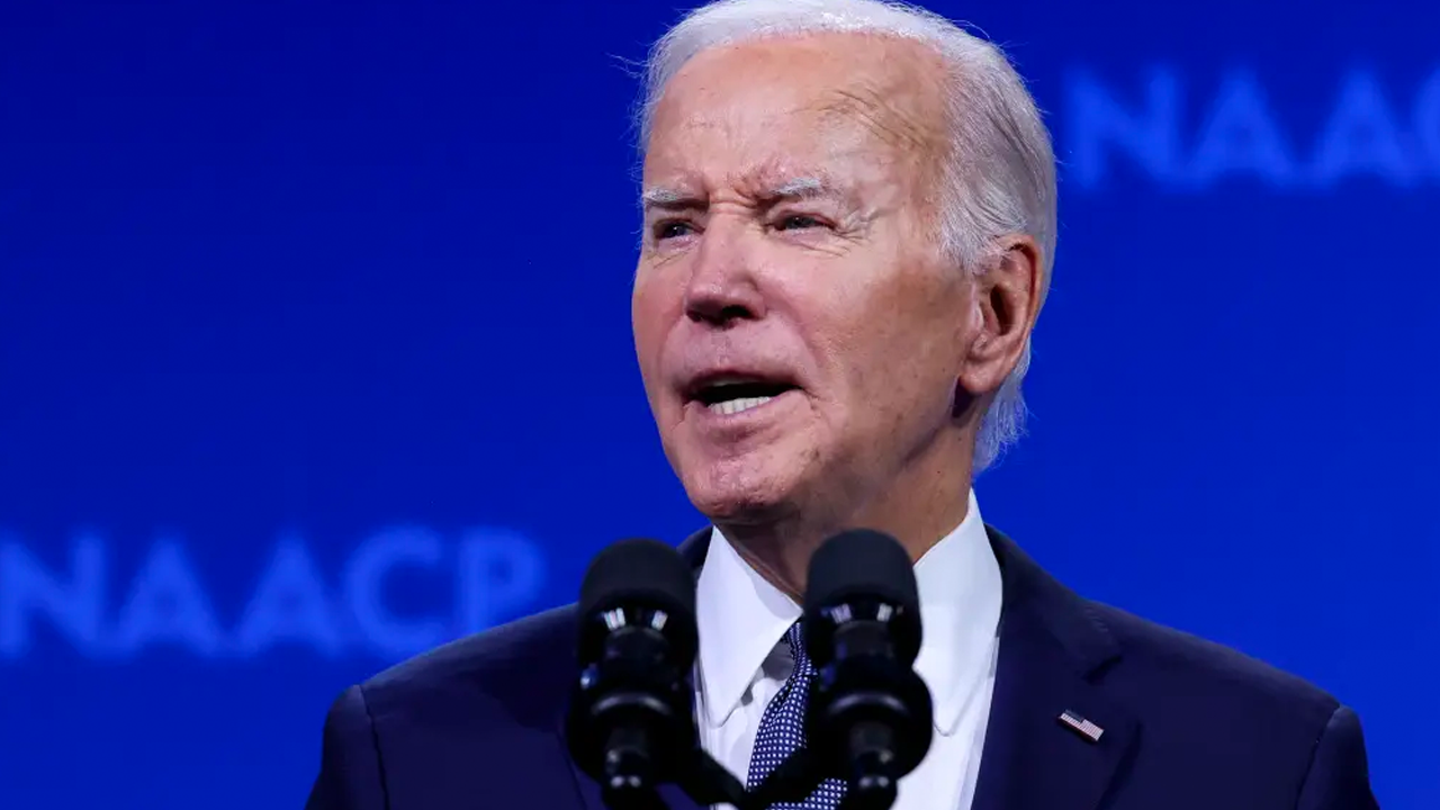 Biden Urges 'Lowering the Temperature' While Criticizing Trump at NAACP Speech