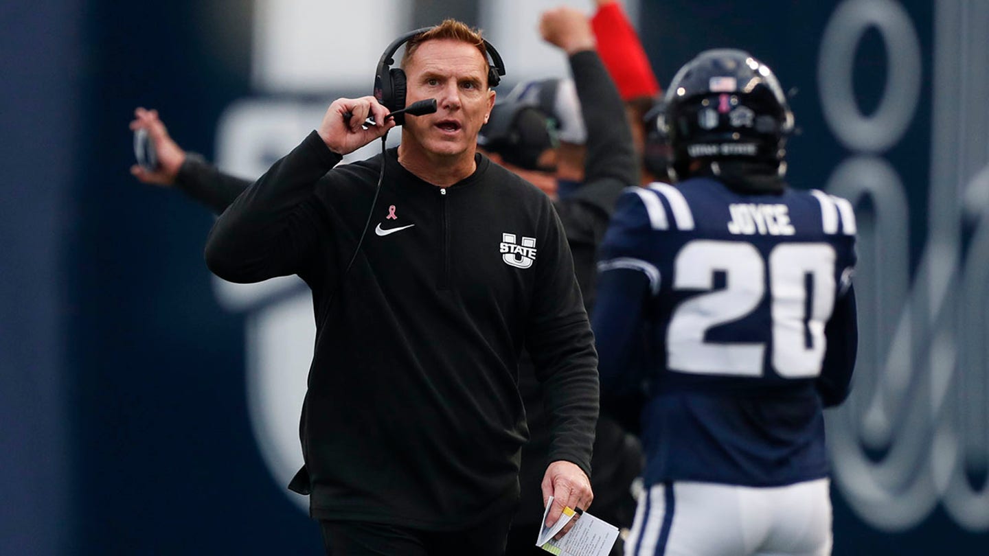 Utah State Fires Football Coach Blake Anderson for Sexual Misconduct Violations