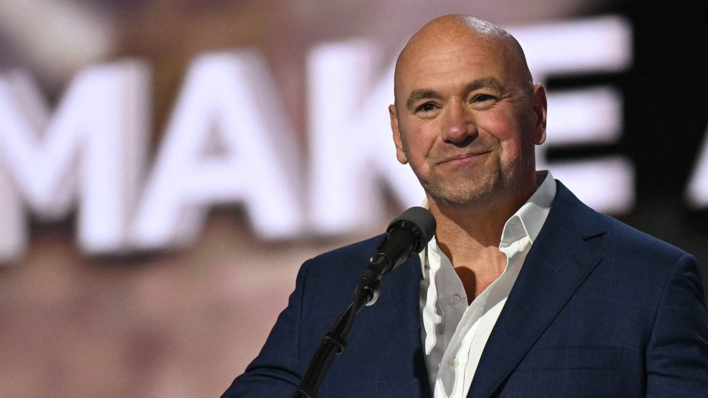 Dana White Lauds Trump as a 