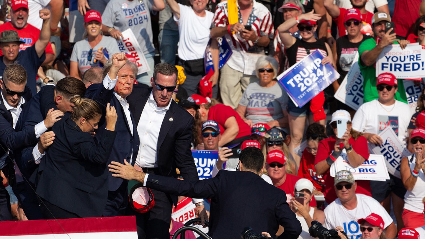 Trump Asks: 'How Did Somebody Get on That Roof?'