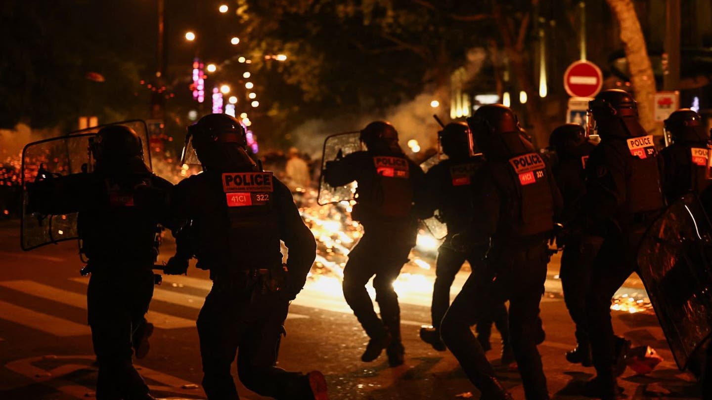 French Election Unrest: Riots Erupt in Paris Amid Celebration and Dismay