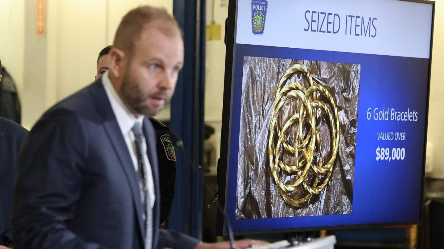 Six Thousand Gold Bars Stolen in Canada: One of the Largest Gold Heists in History