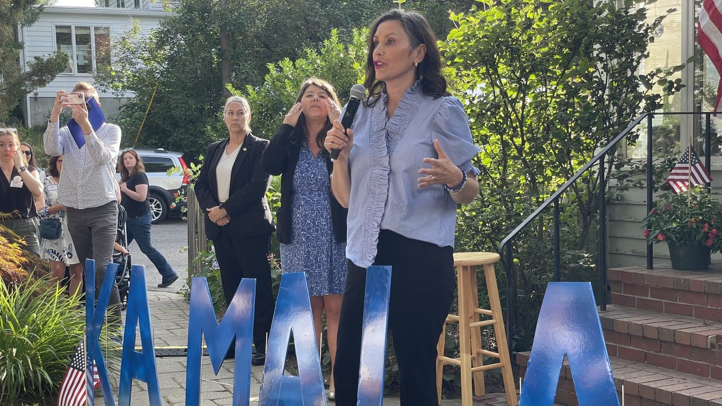 Gretchen Whitmer: Staying in Michigan, Not Part of Veepstakes Process with Kamala Harris