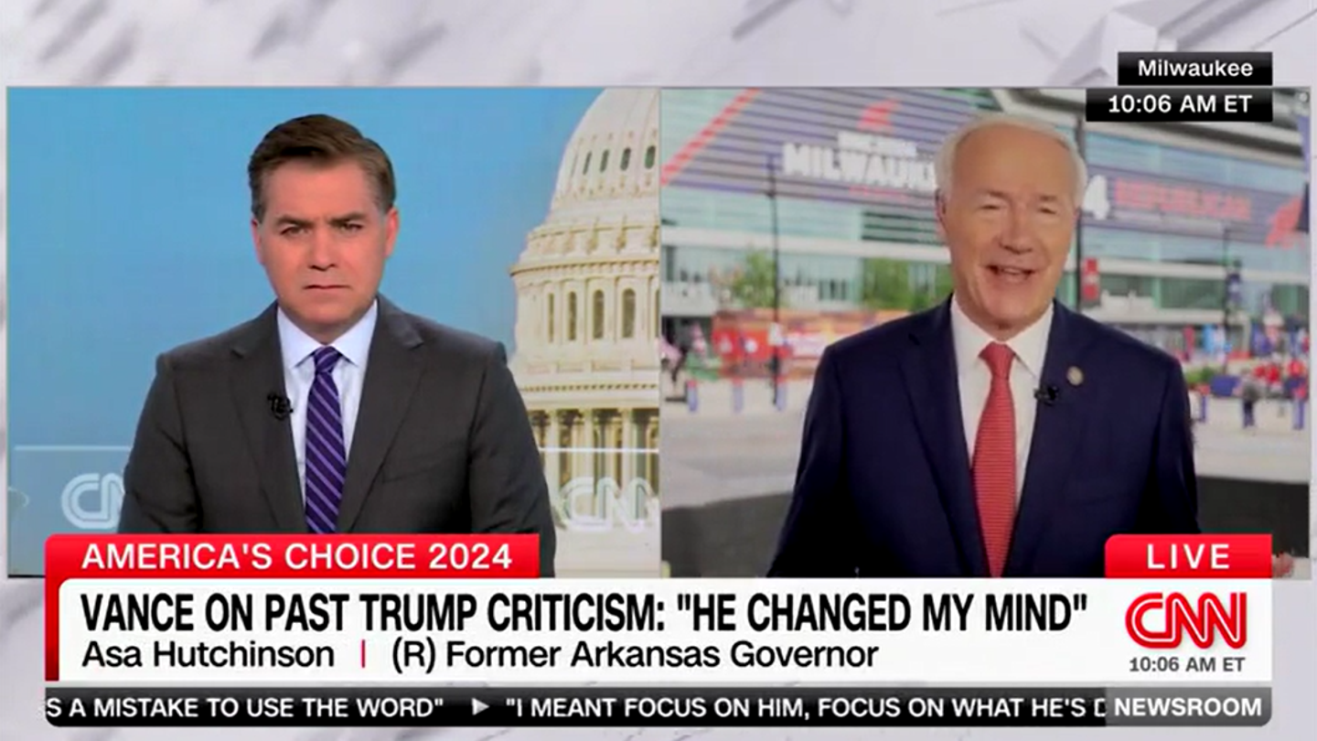 Asa Hutchinson Praises Trump's Handling of Assassination Attempt, Contrasts with Biden