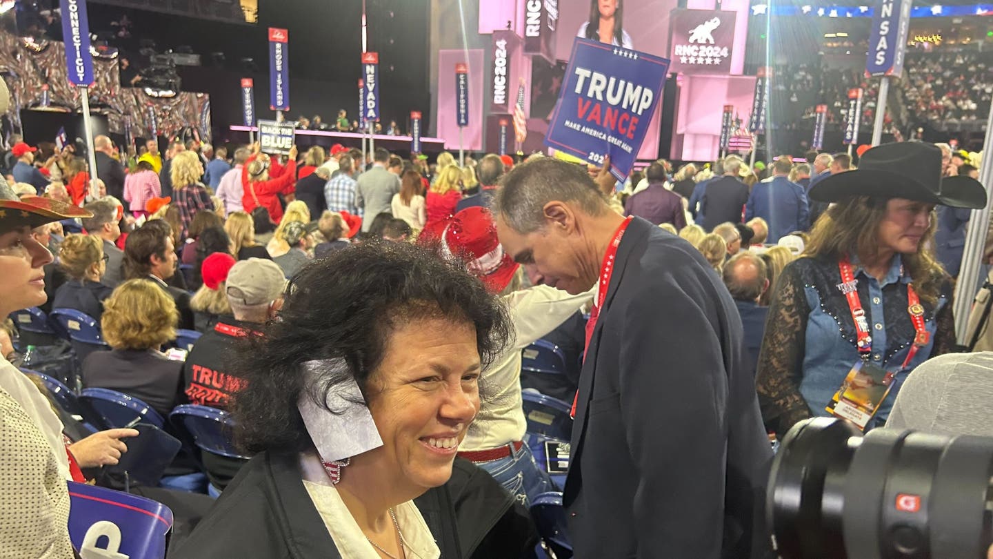 Republican Delegates Pay Tribute to Trump's Resilience with Ear Bandages