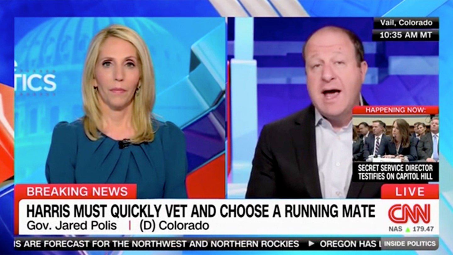 Polis Blasts Trump as Candidate 