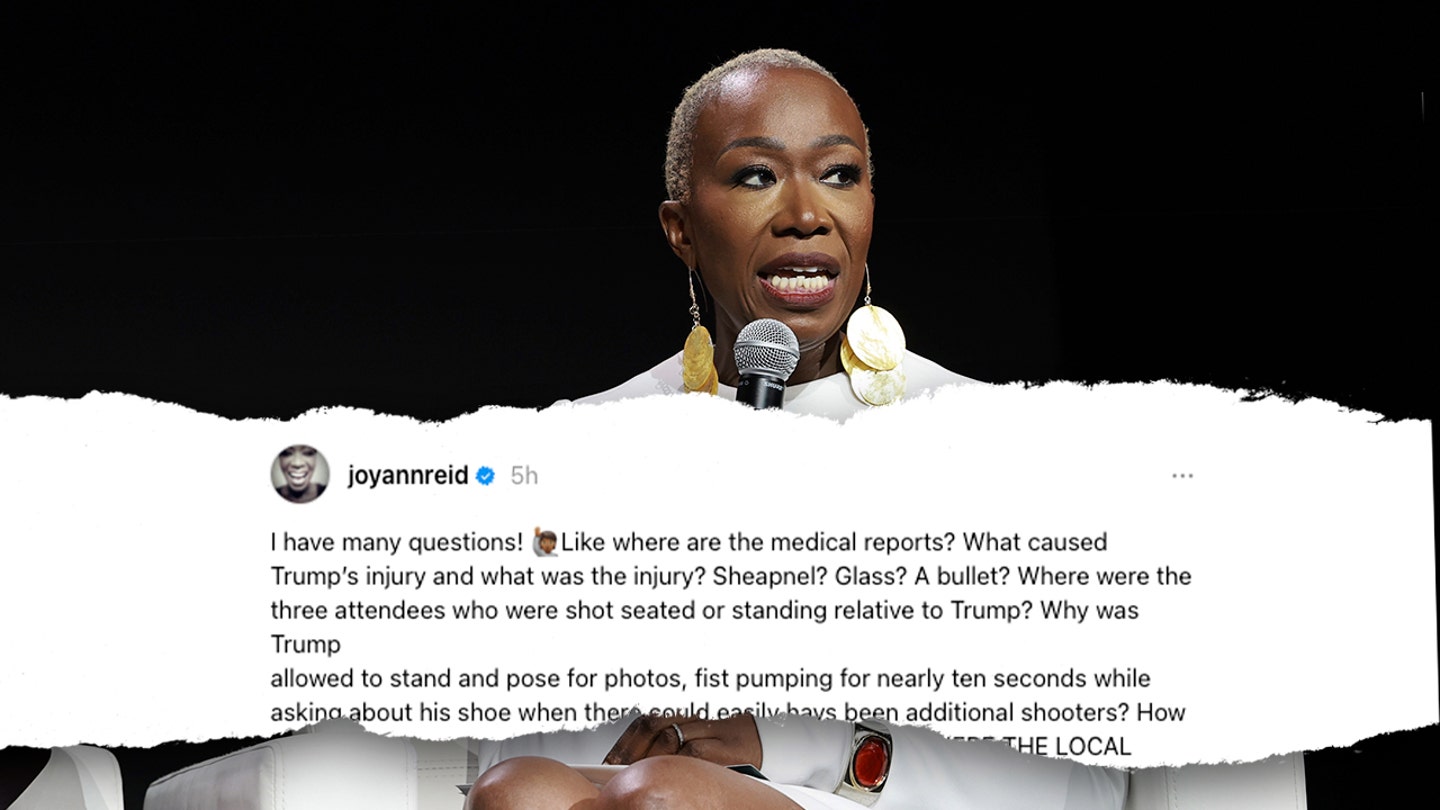 Joy Reid Raises Questions About Trump's Injuries After Assassination Attempt