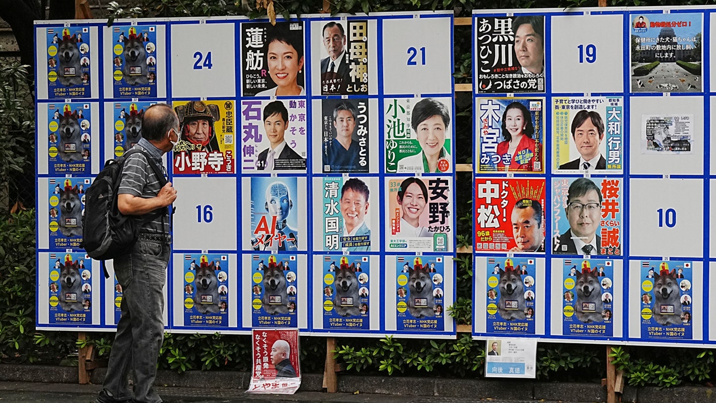 Tokyo Election Shenanigans: Outlandish Publicity Stunts Overshadow Serious Campaigning