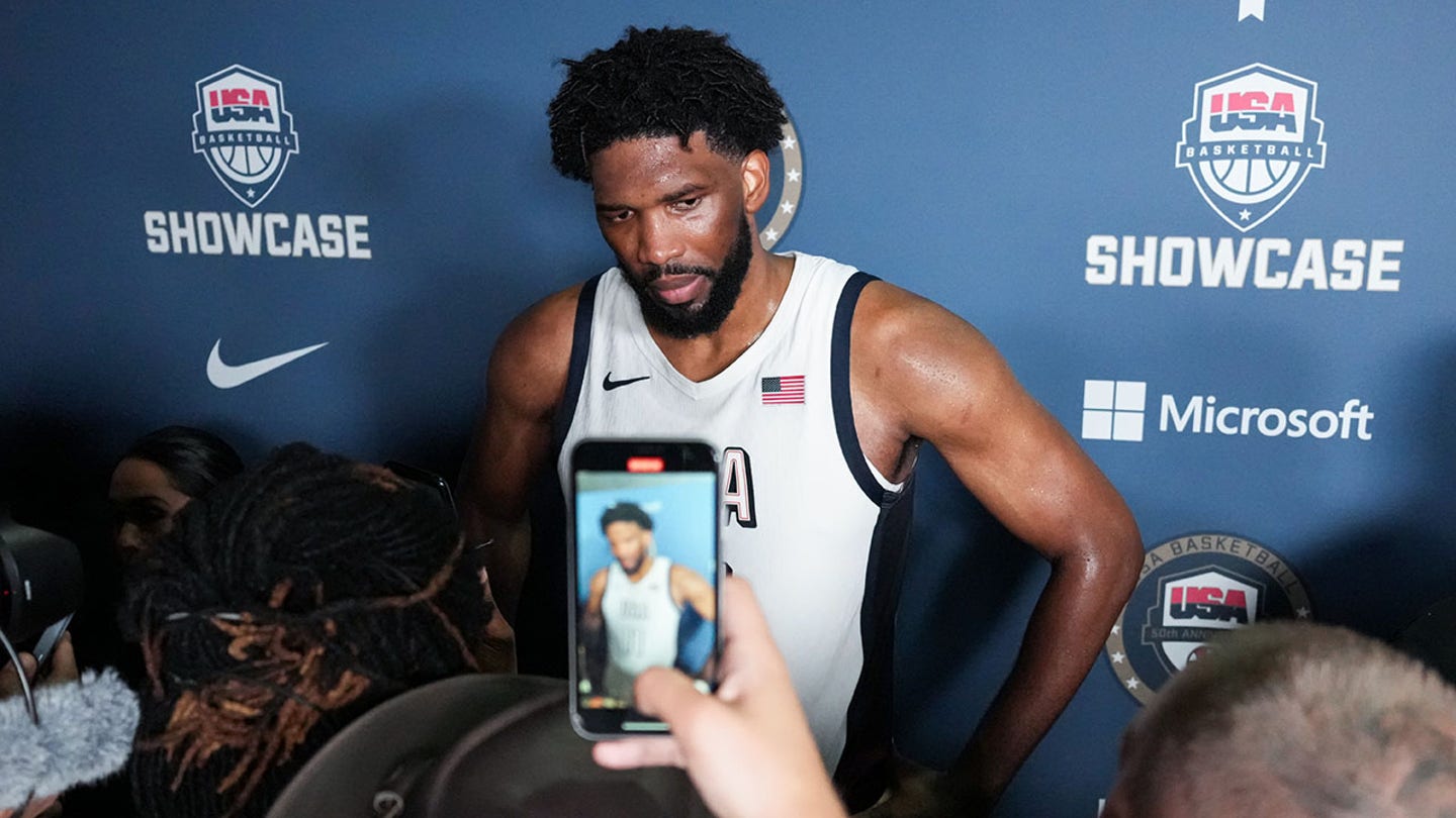 Embiid Embraces Potential Boos as He Joins Team USA for Olympics