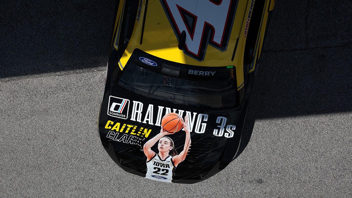 Josh Berry's Caitlin Clark-Inspired NASCAR Ride Turns Heads at Brickyard 400