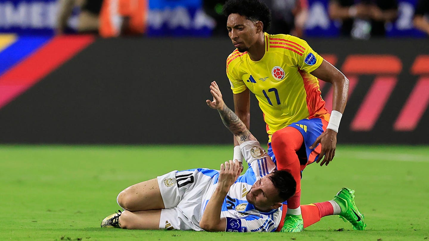 Messi's Ankle Injury Dampens Argentina's Copa América Triumph