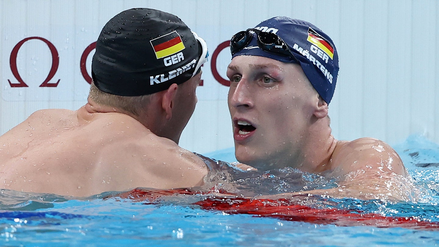 Lukas Maertens Claims First Swimming Gold for Germany at 2024 Paris Olympics