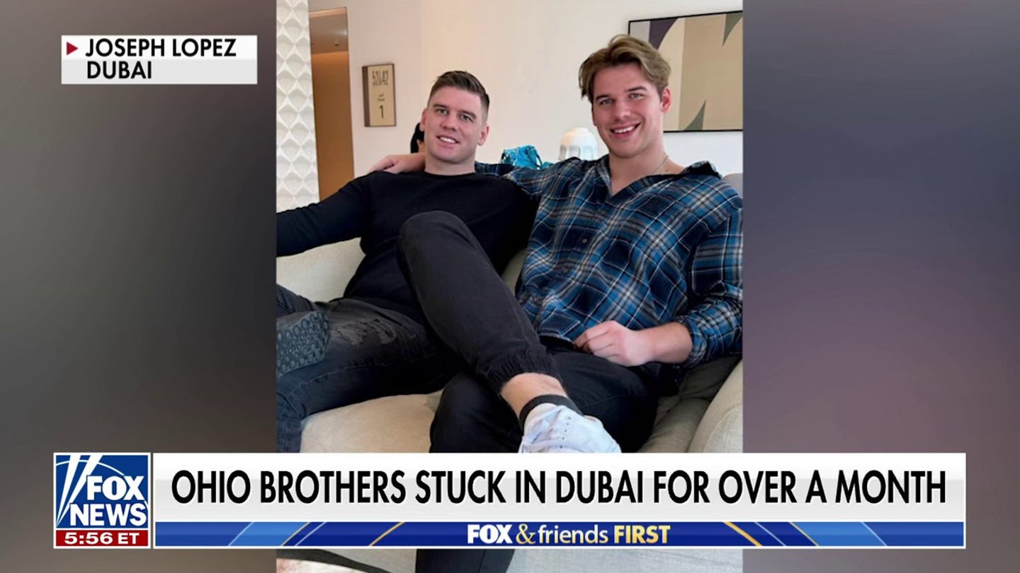 American Brothers in Dubai Nightmare: Accuse of Being Set Up After Wild Night