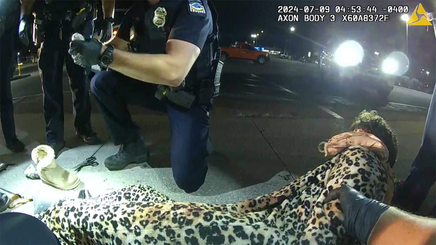 Ohio Man Found Sleeping on Bench with Hamsters in Leopard Print Onesie