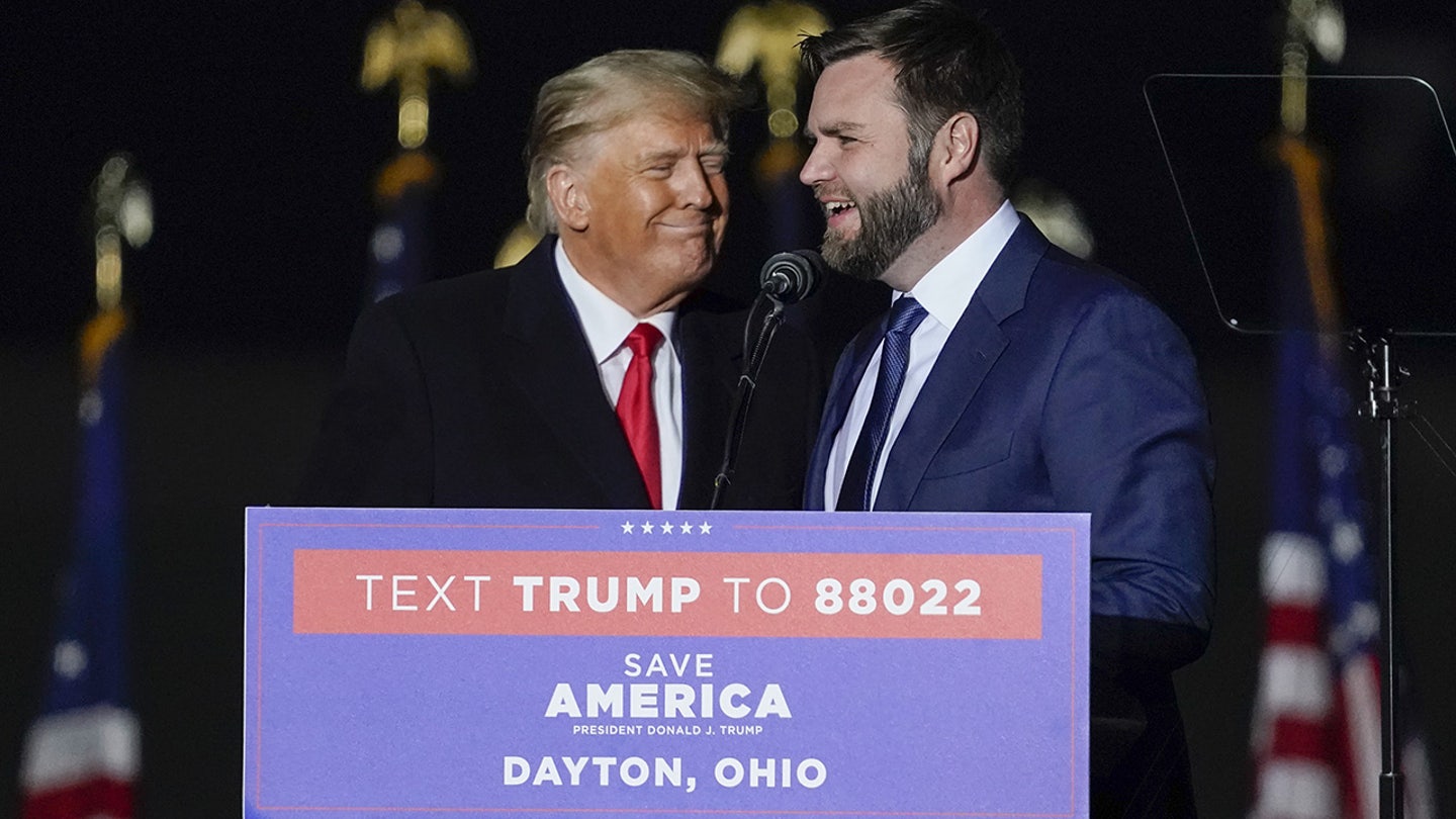 Trump Shares 2024 Ticket: Senator JD Vance Named Running Mate