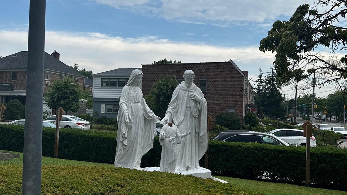 Hateful Vandal Beheads Jesus Statue in Queens Church Rampage