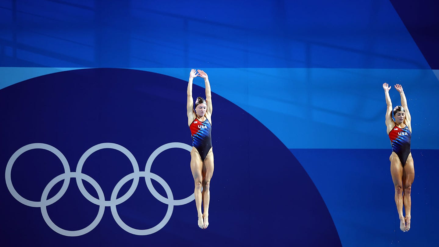 Bacon and Cook Deliver US's First Medal in Paris Olympics with Synchronized Diving Silver