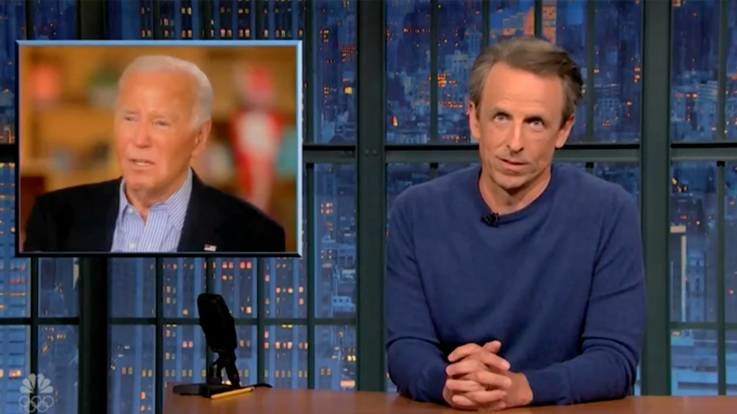 Meyers Blasts Biden for Underestimating Trump Threat, Prioritizing Sleep over Democracy