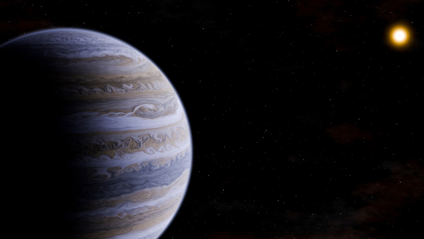 Super Jupiter with a Super Orbit Spotted by Webb Telescope