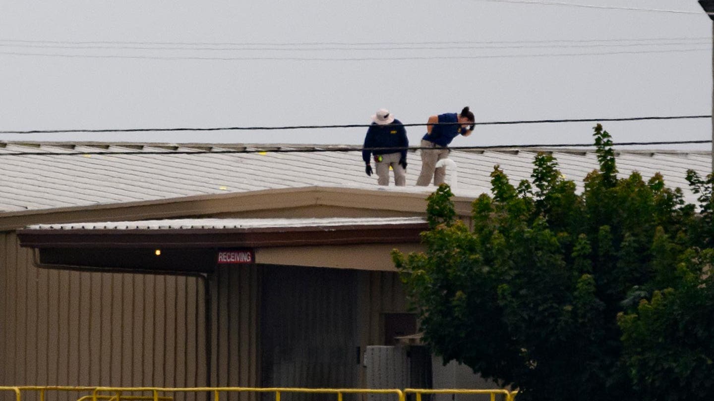 Trump Dispute's Secret Service's Sloped Roof Explanation: 'Essentially a Flat Roof'