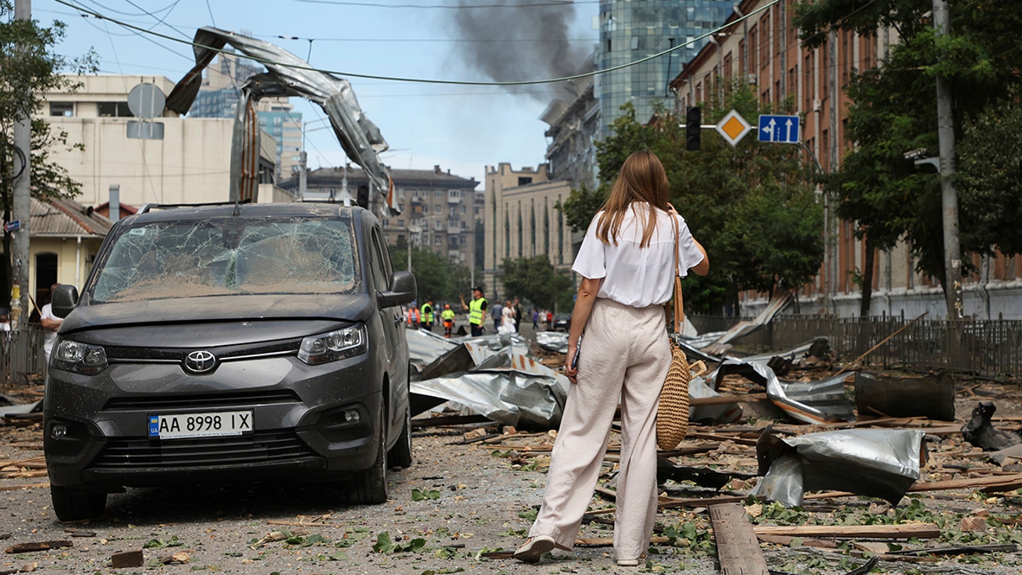 Russian Missile Strike Targets Children's Hospital in Kyiv, Killing and Injuring Dozens