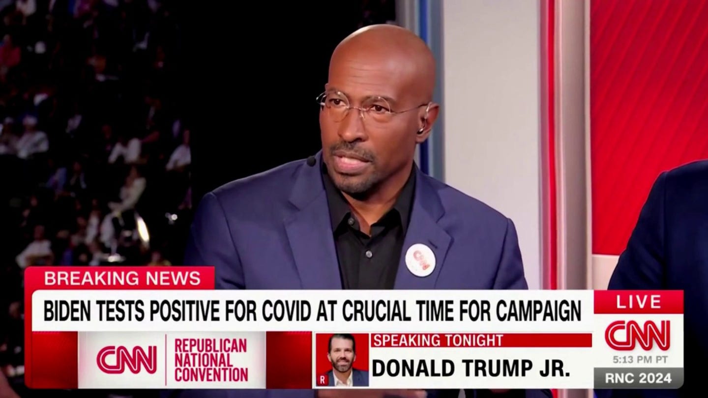 Van Jones Highlights Stark Contrast Between Biden and Trump's Responses to Health Challenges