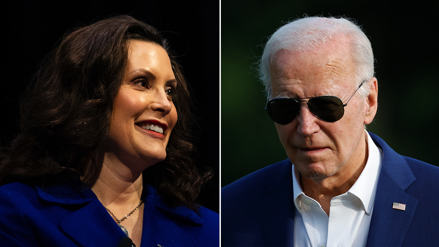 Michigan Gov. Gretchen Whitmer Suggests Cognitive Test for Biden, Comments on Potential Withdrawal