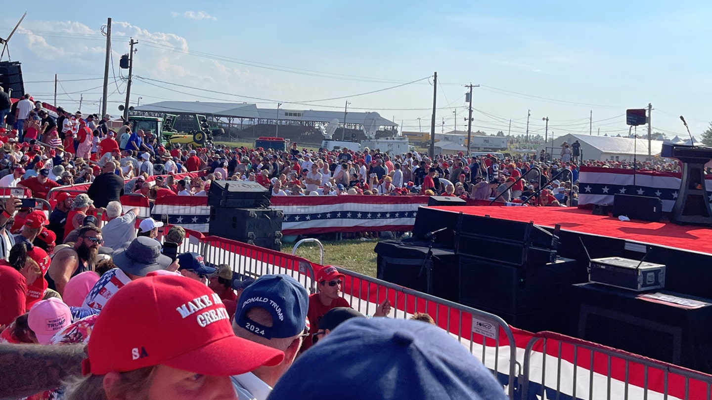 The Remarkable Crowd Response After Trump's Attempted Assassination