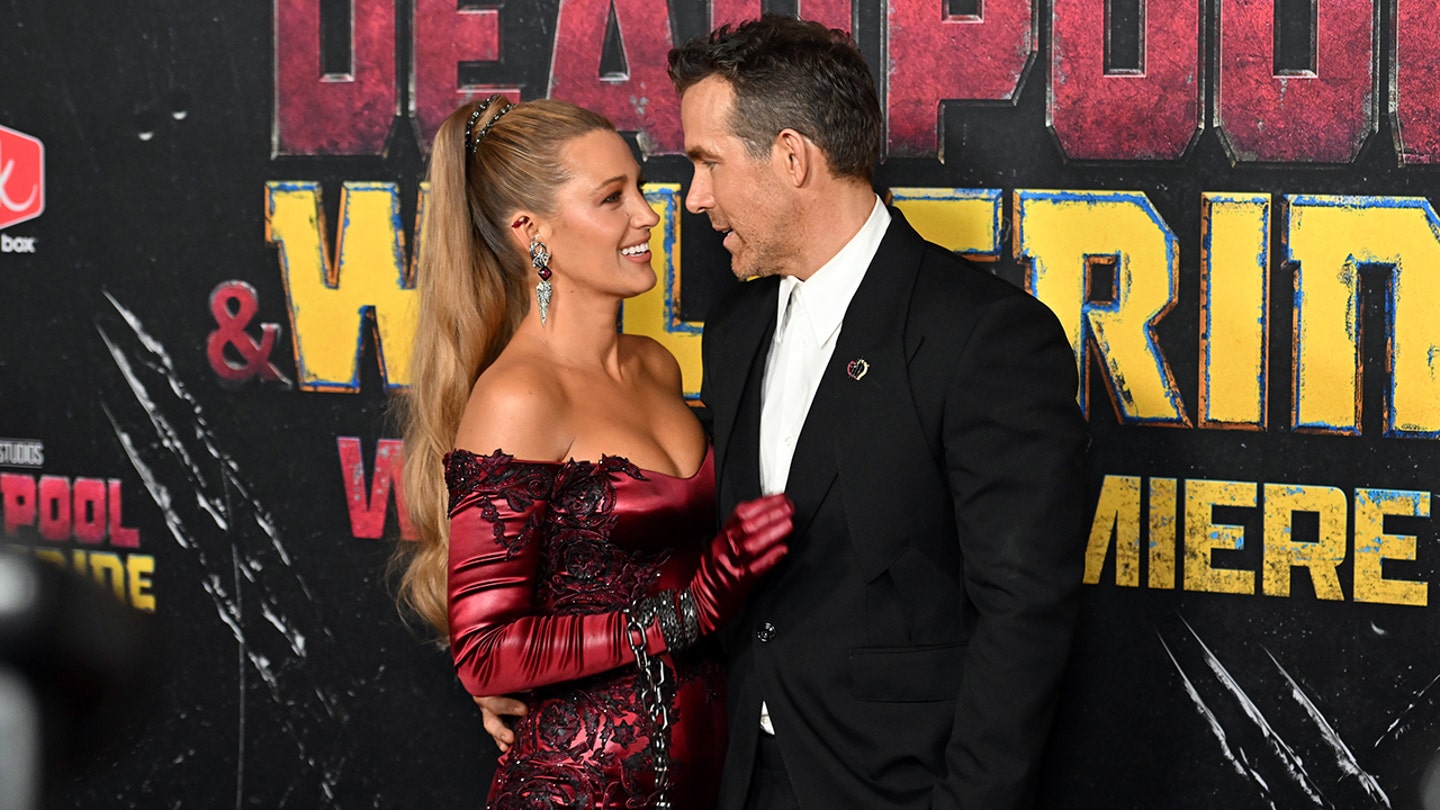 Blake Lively and Ryan Reynolds Shut Down Divorce Rumors with PDA at 'Deadpool & Wolverine' Premiere