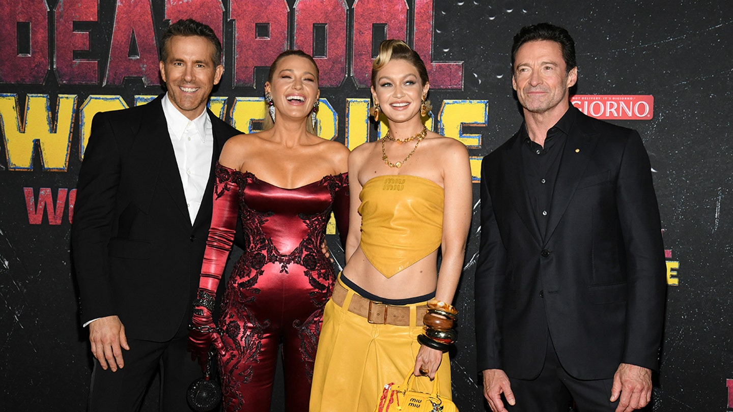 Blake Lively and Ryan Reynolds Shut Down Divorce Rumors with PDA at 'Deadpool & Wolverine' Premiere