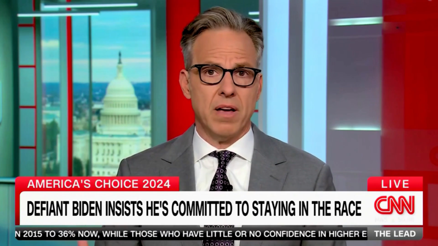 Jake Tapper Criticizes Biden's Mental Acuity, Highlights Age Concerns