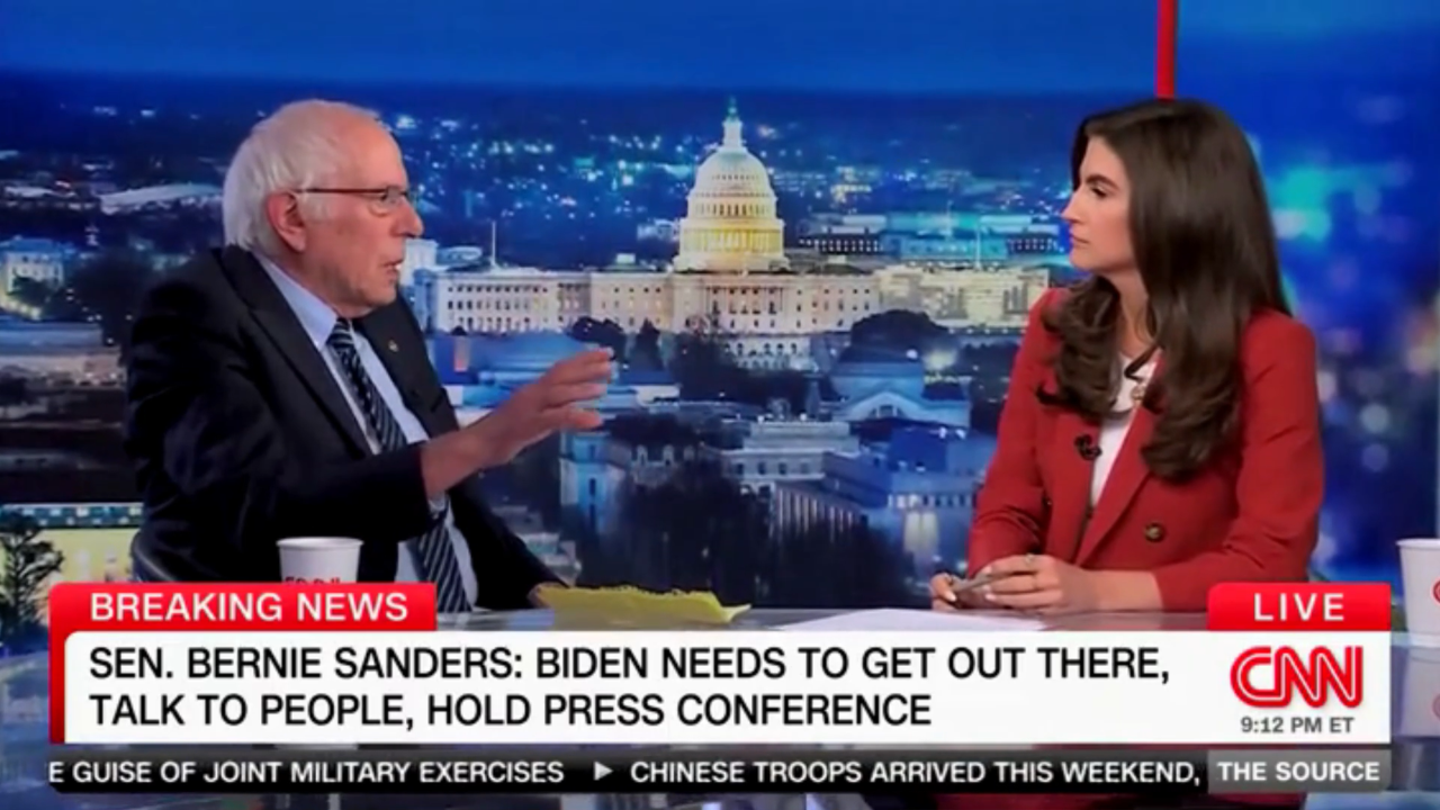 Bernie Sanders Advises Biden to Drop Teleprompter, Address Concerns About Cognitive Ability