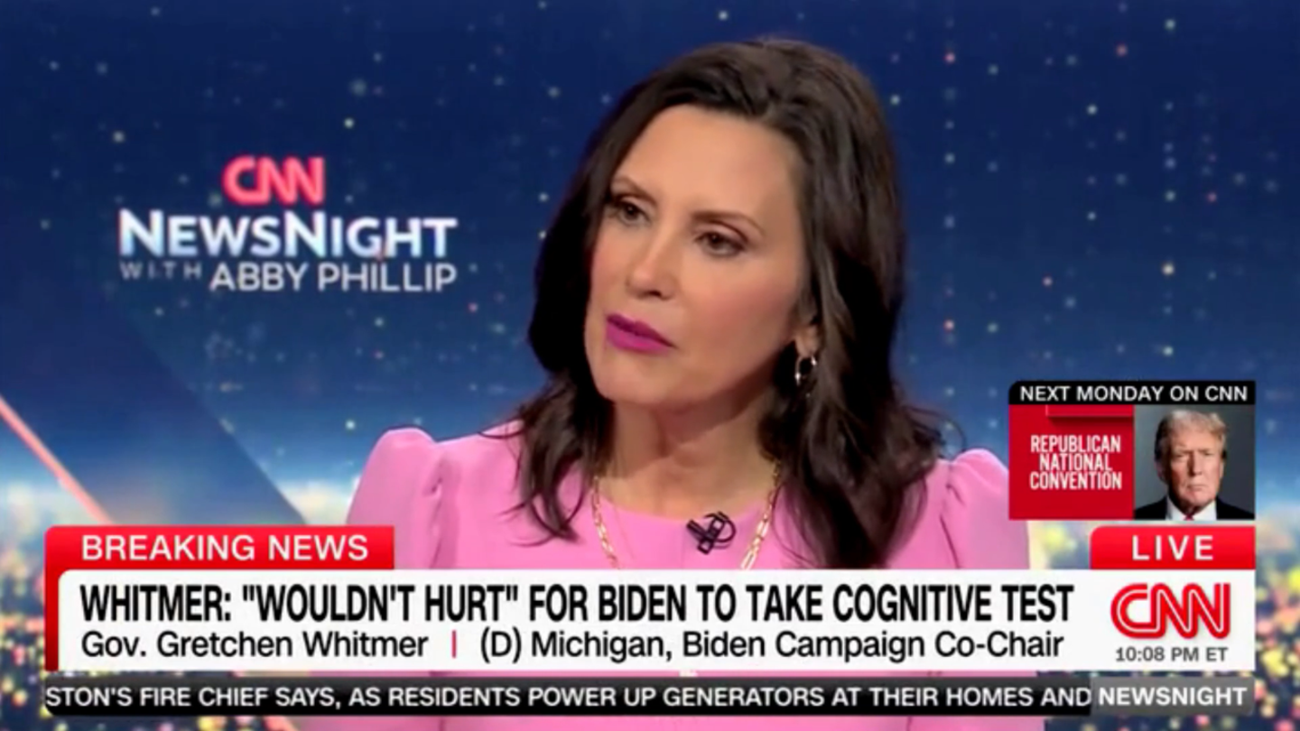 Whitmer Endorses Cognitive Tests for Biden Amid Concerns About His Mental Fitness