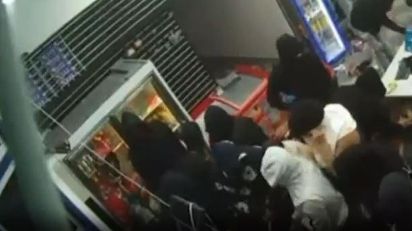 Flash Mob Ransacks California Mini-Mart, Causing Extensive Damage